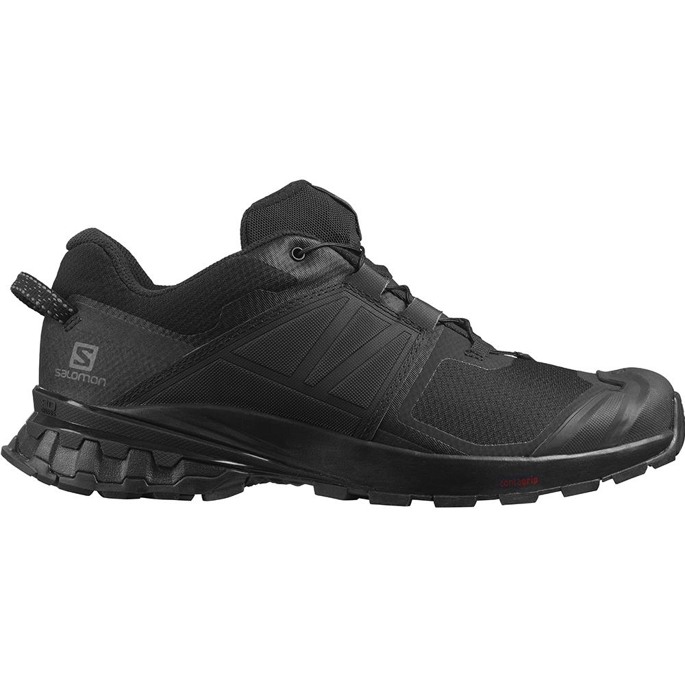 Salomon Israel XA WILD - Mens Trail Running Shoes - Black (BDYZ-40815)